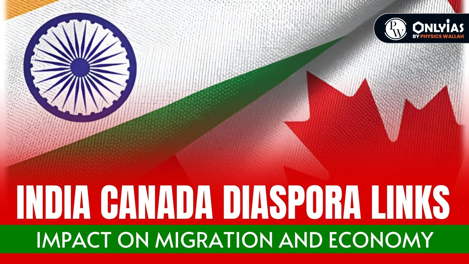 India Canada Diaspora Links Impact On Migration And Economy Pwonlyias