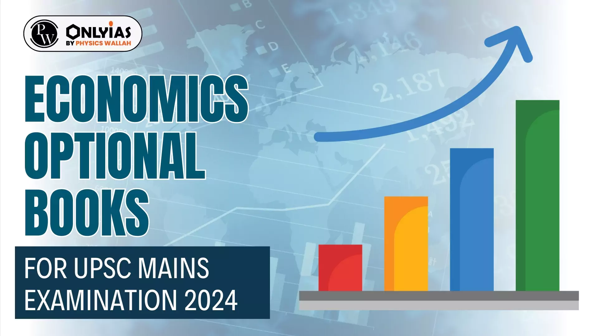 Economics Optional Books For UPSC Mains Examination 2024 PWOnlyIAS