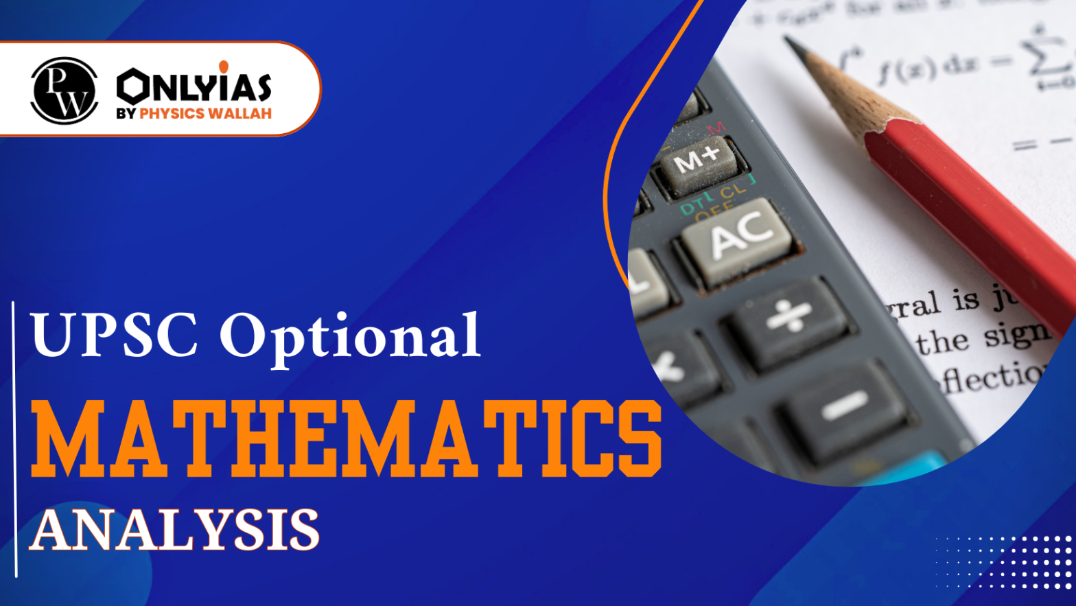 UPSC Mathematics Optional Paper 2023, Download Official Paper PDF & Exam Analysis