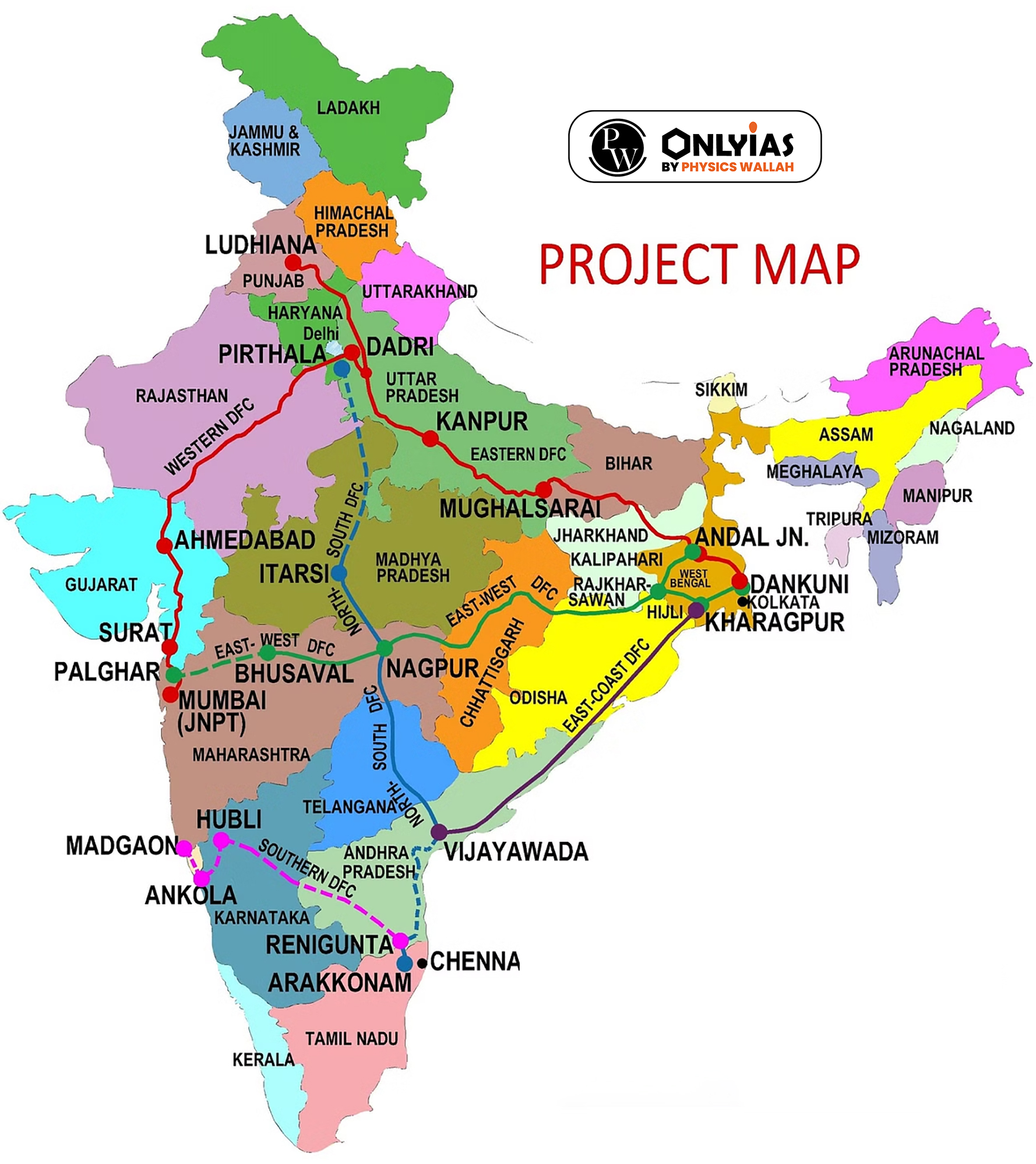 dedicated freight corridor