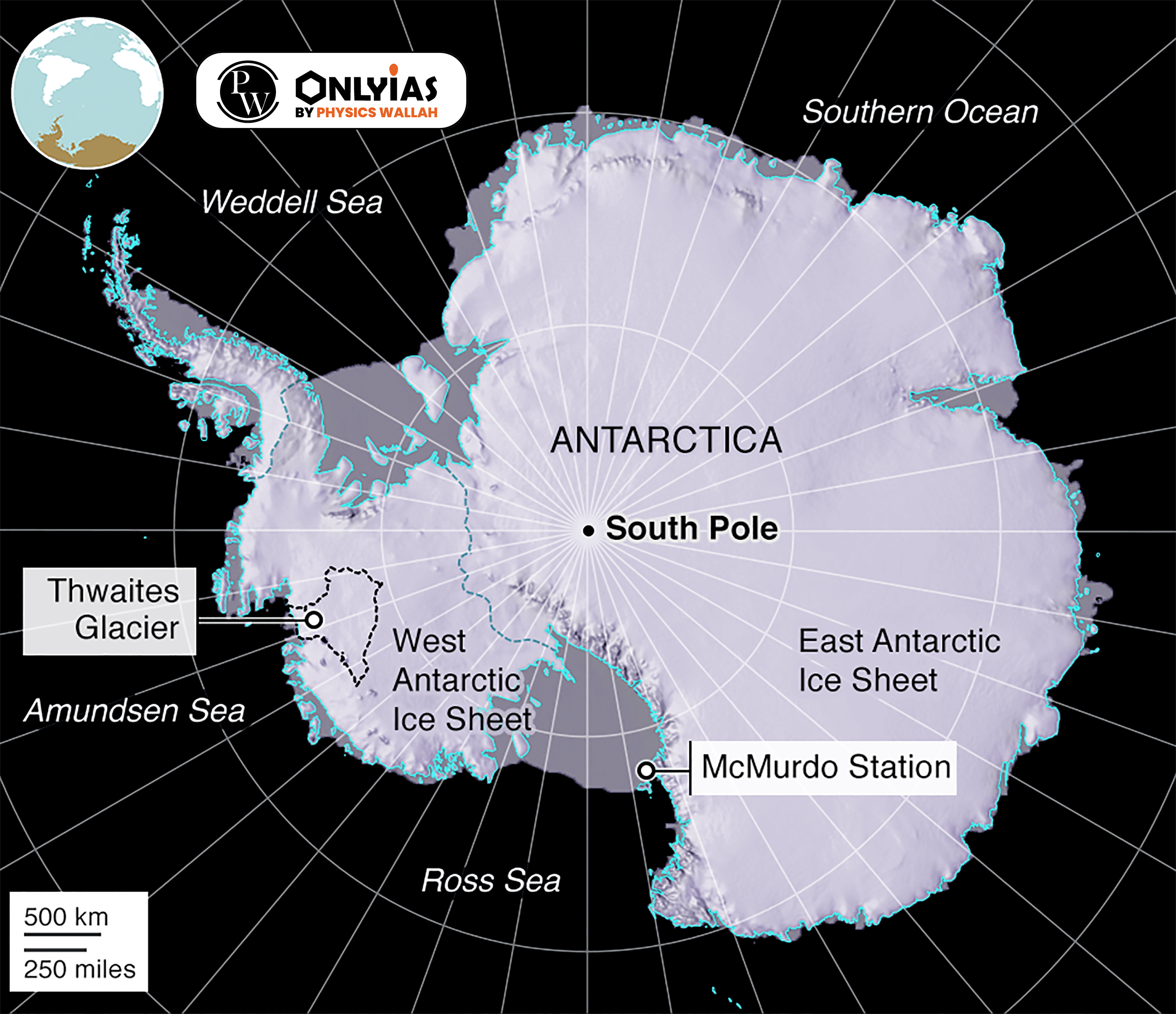 Ice shelves