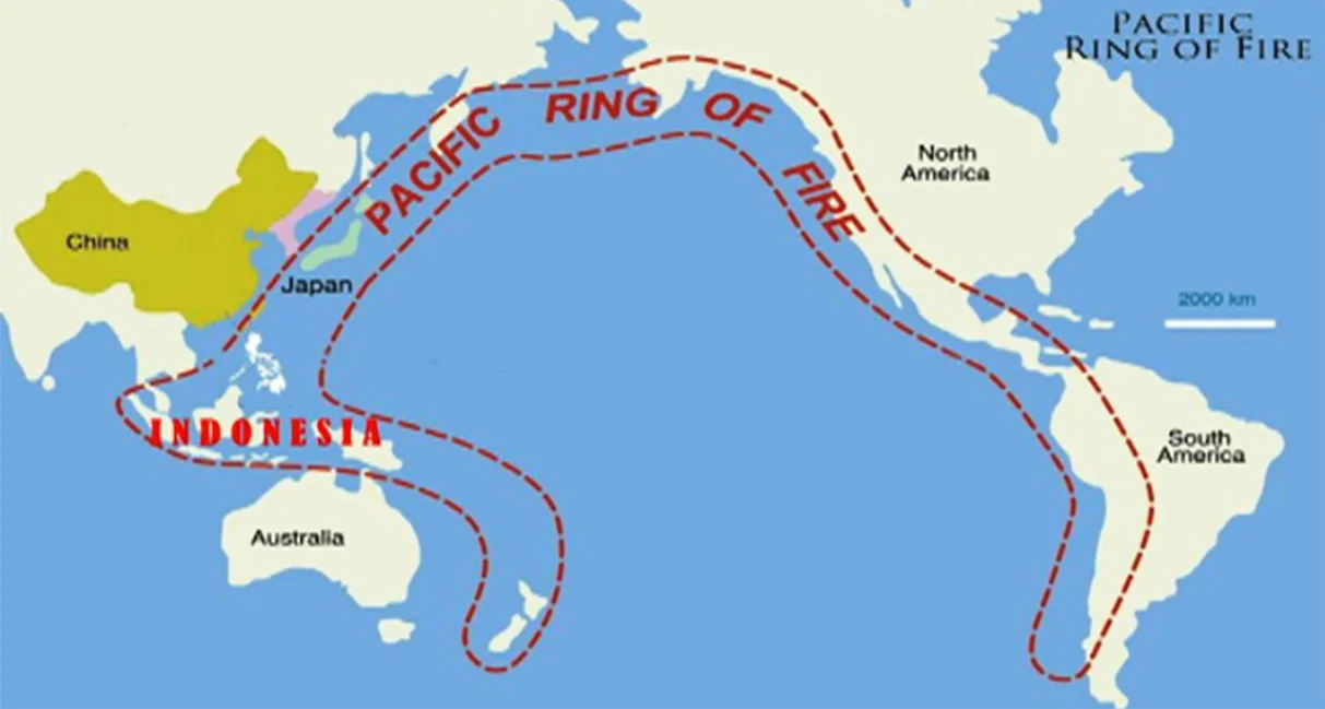 pacific ring of fire