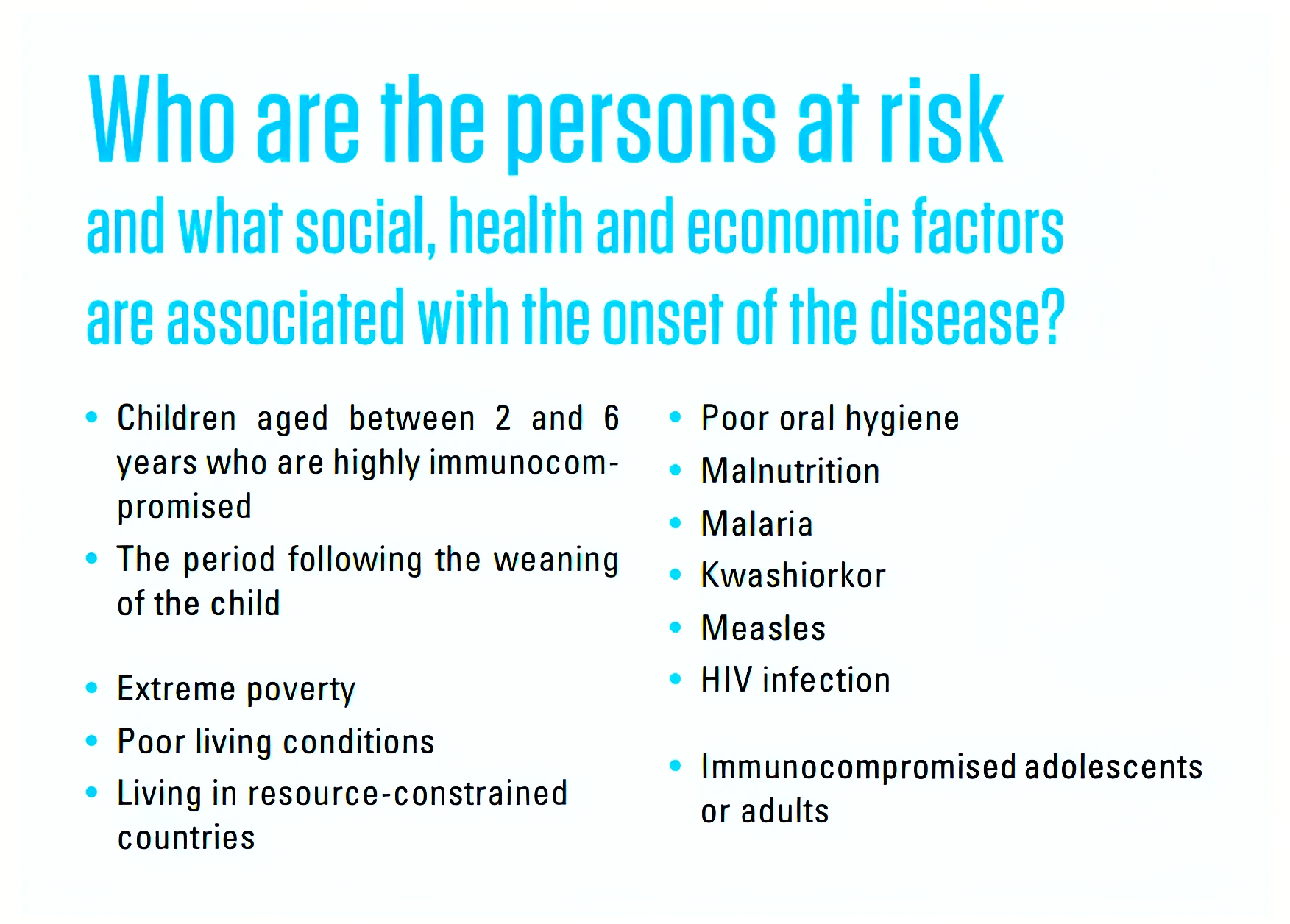 Noma Disease
