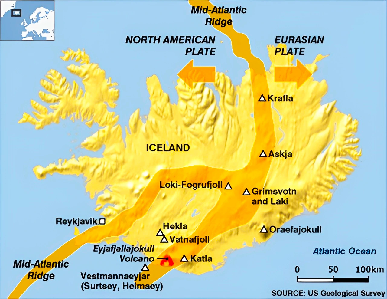 Volcano Eruption in Iceland