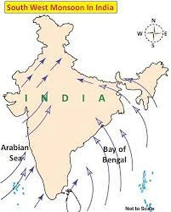 South West Monsoon in India 