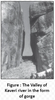 The Valley of Kaveri river in the form of gorge