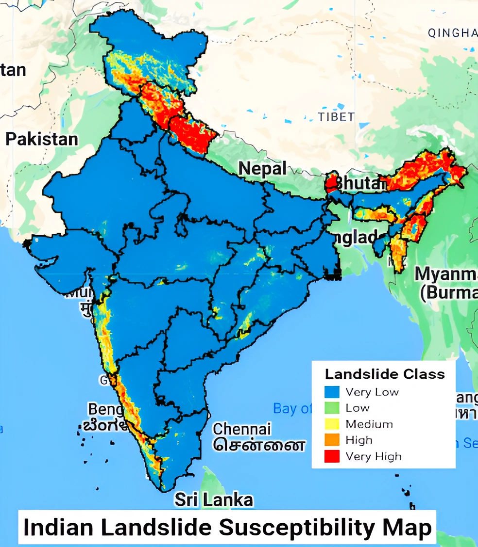 Landslide Susceptibility Map