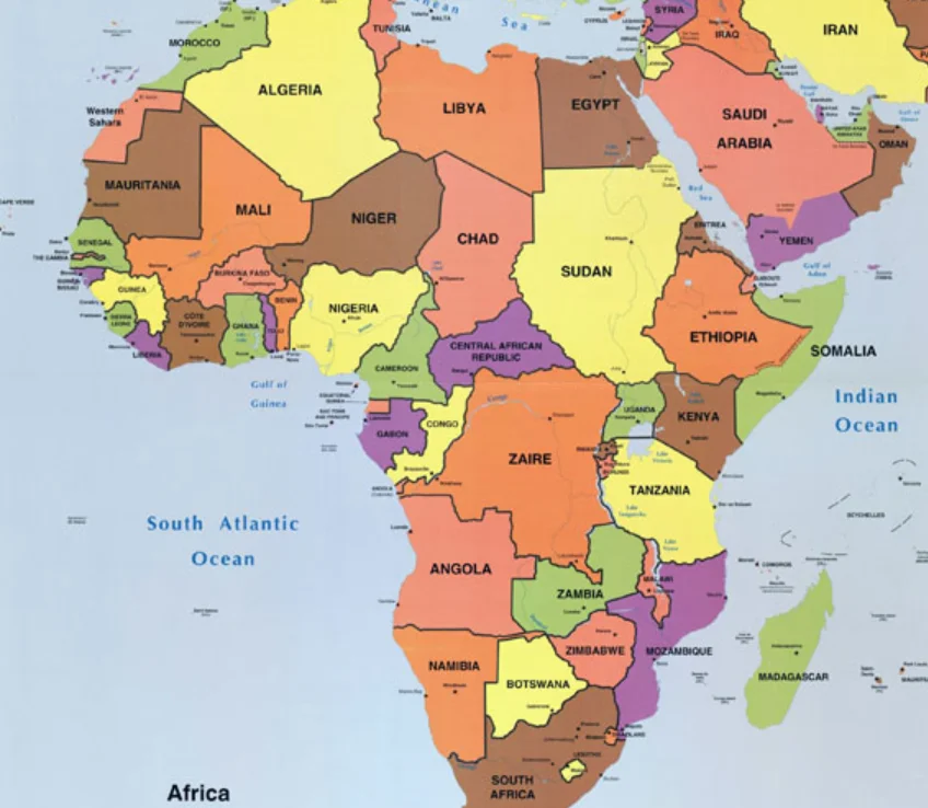 african countries 