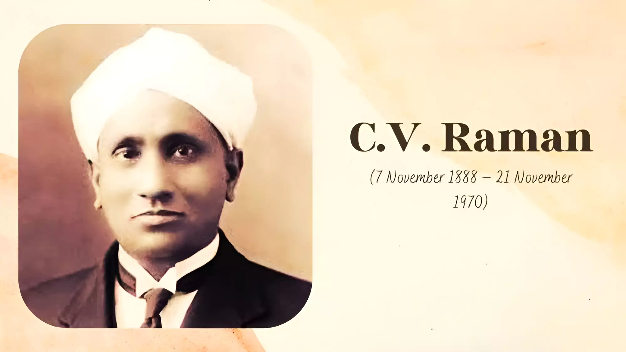 CV Raman