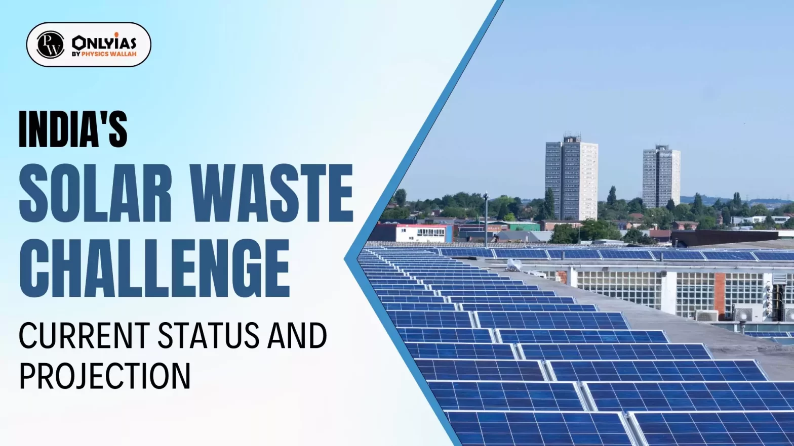 India’s Solar Waste Management Challenge: Current Status and Projection