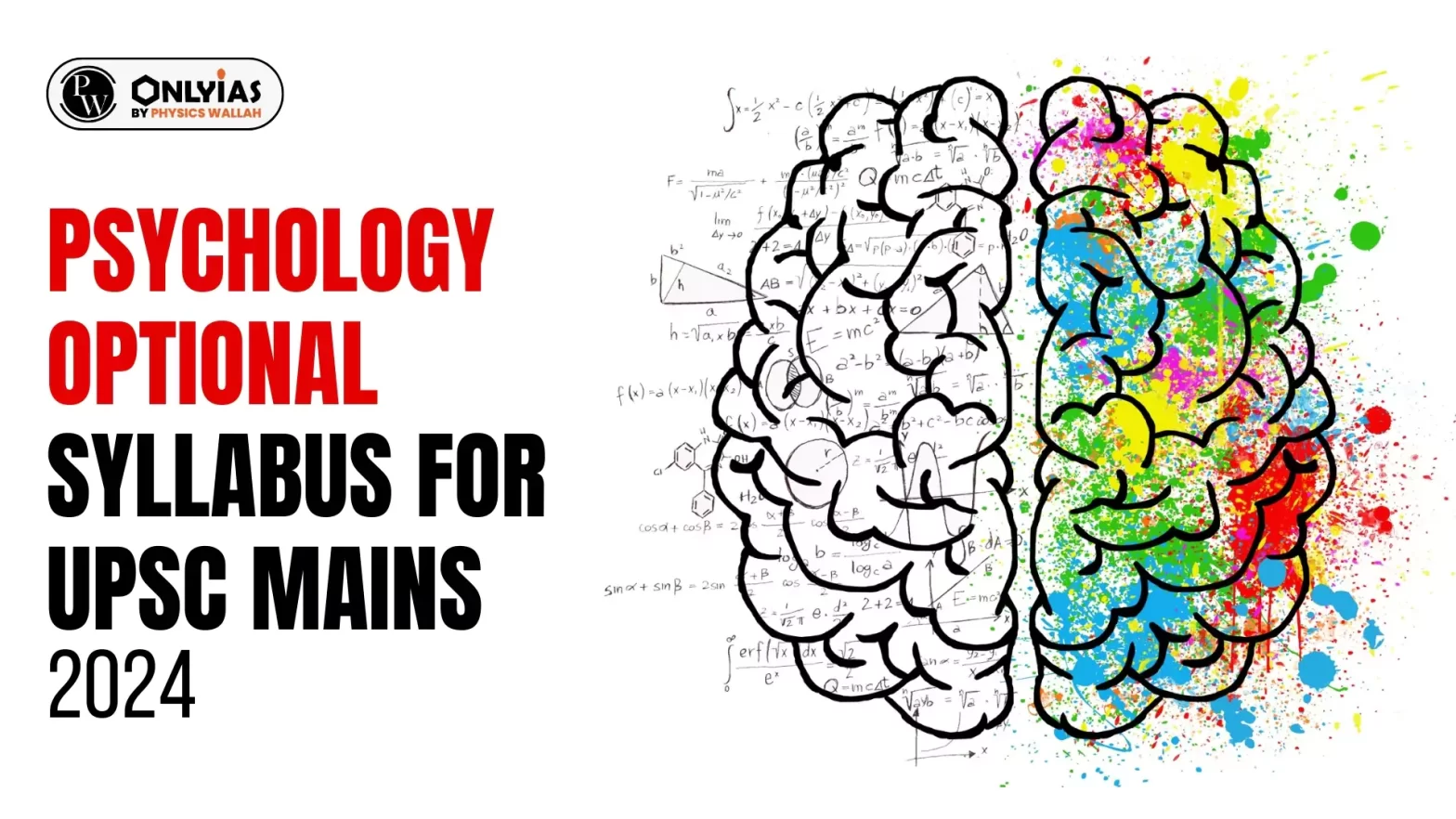 Psychology Optional Syllabus For UPSC Mains 2024