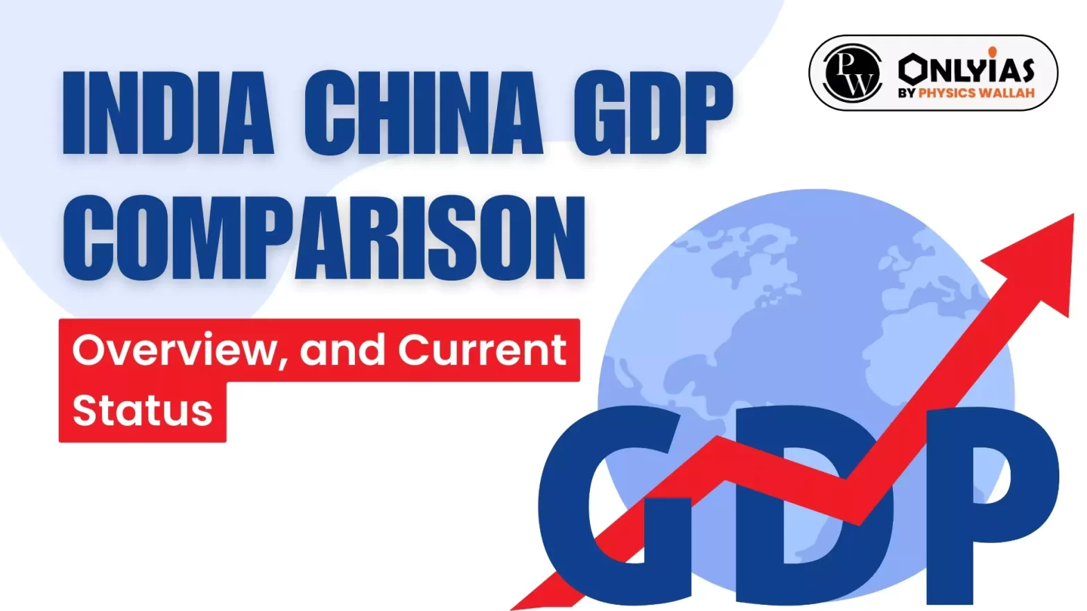 India China GDP Comparison: Overview, and Current Status