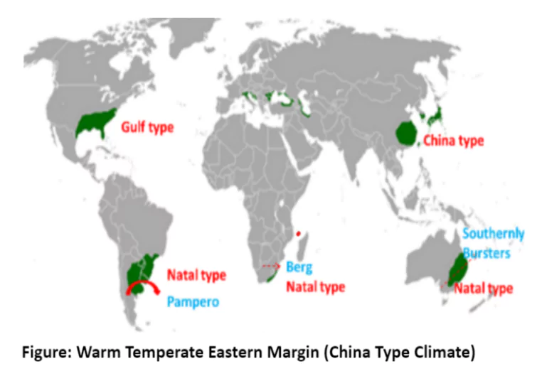 Warm Temperate Eastern Margin