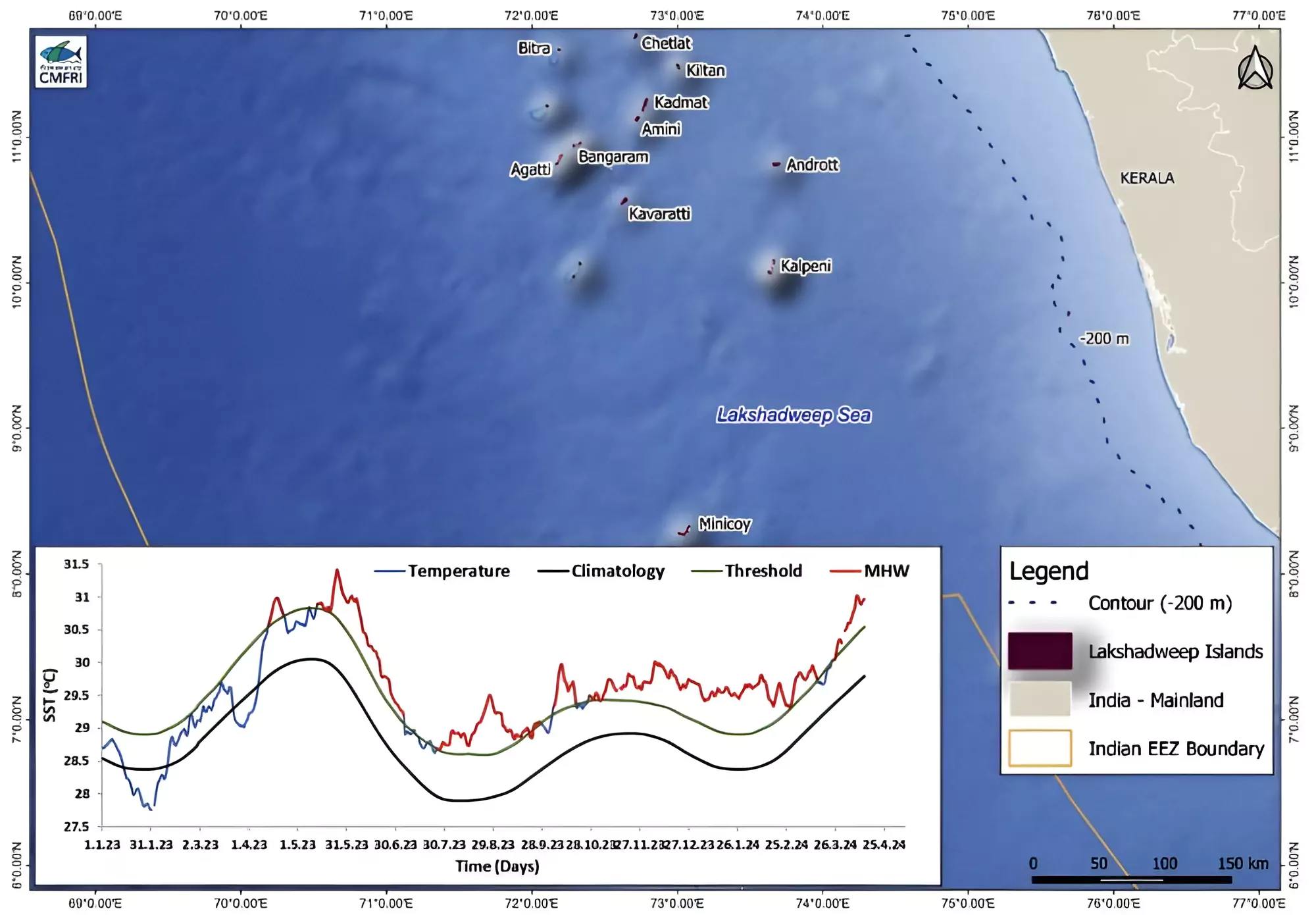 Severe Coral Bleaching in Lakshadweep