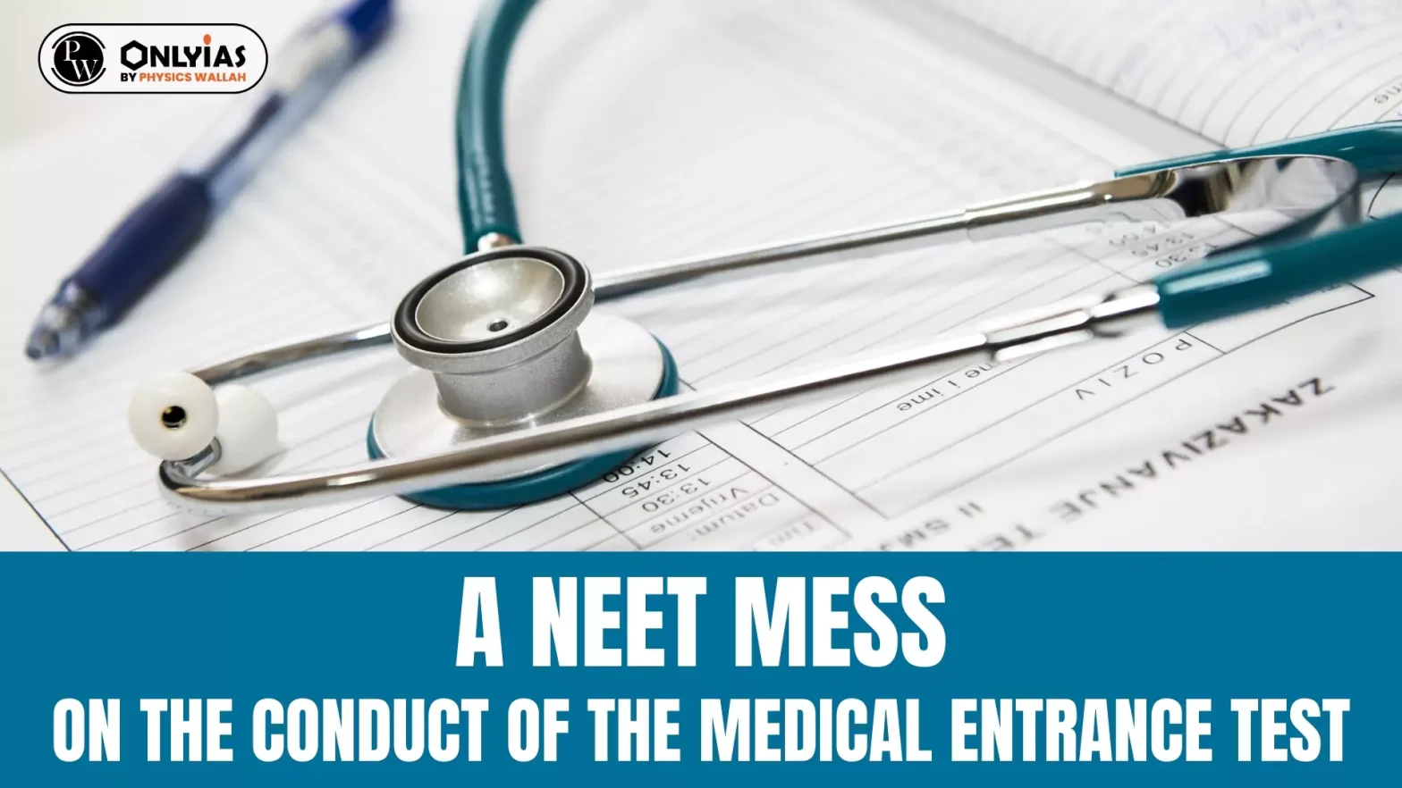 A NEET Mess, On The Conduct Of The Medical Entrance Test