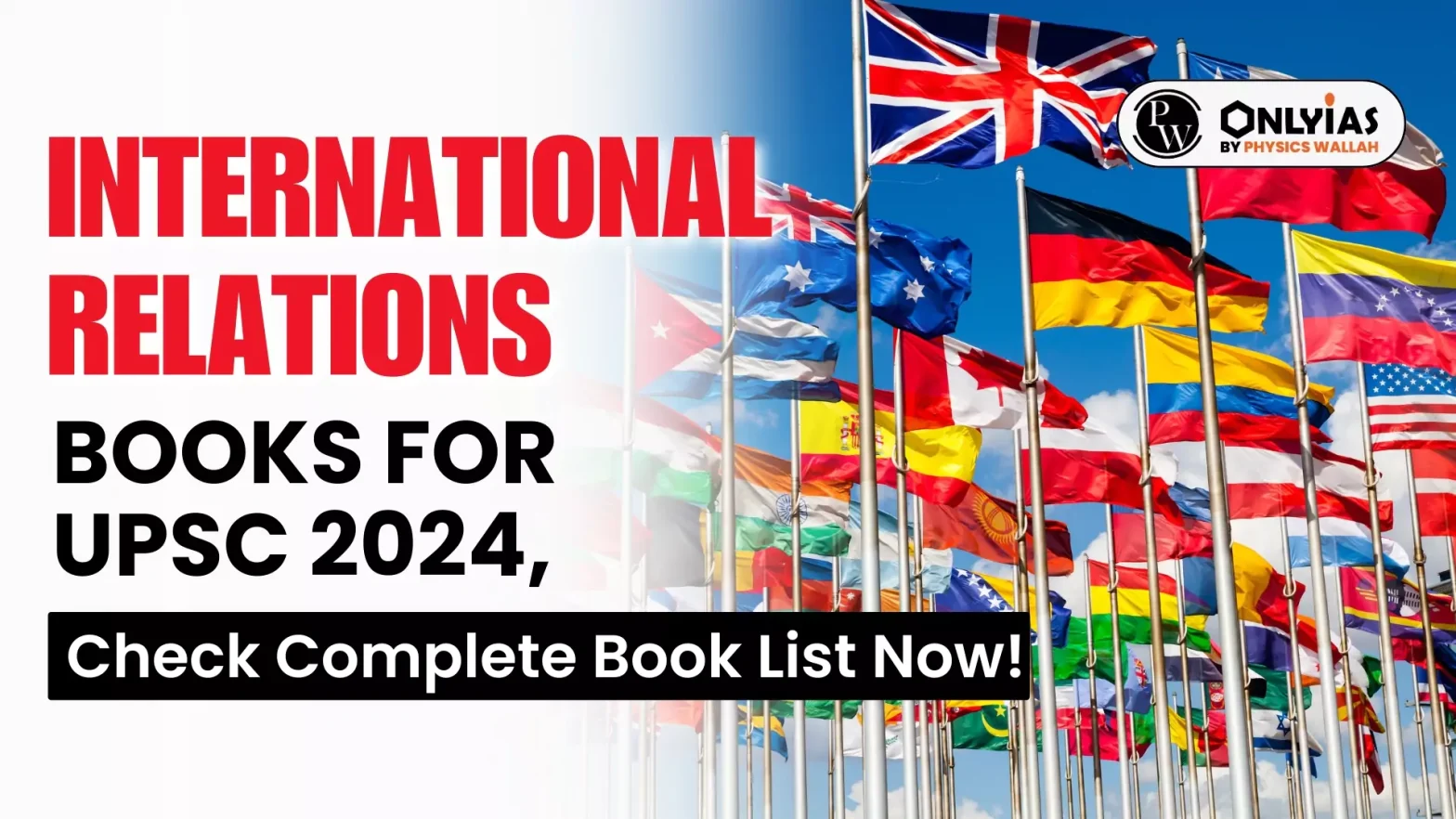 International Relations Books for UPSC 2024, Check Complete Book List Now!
