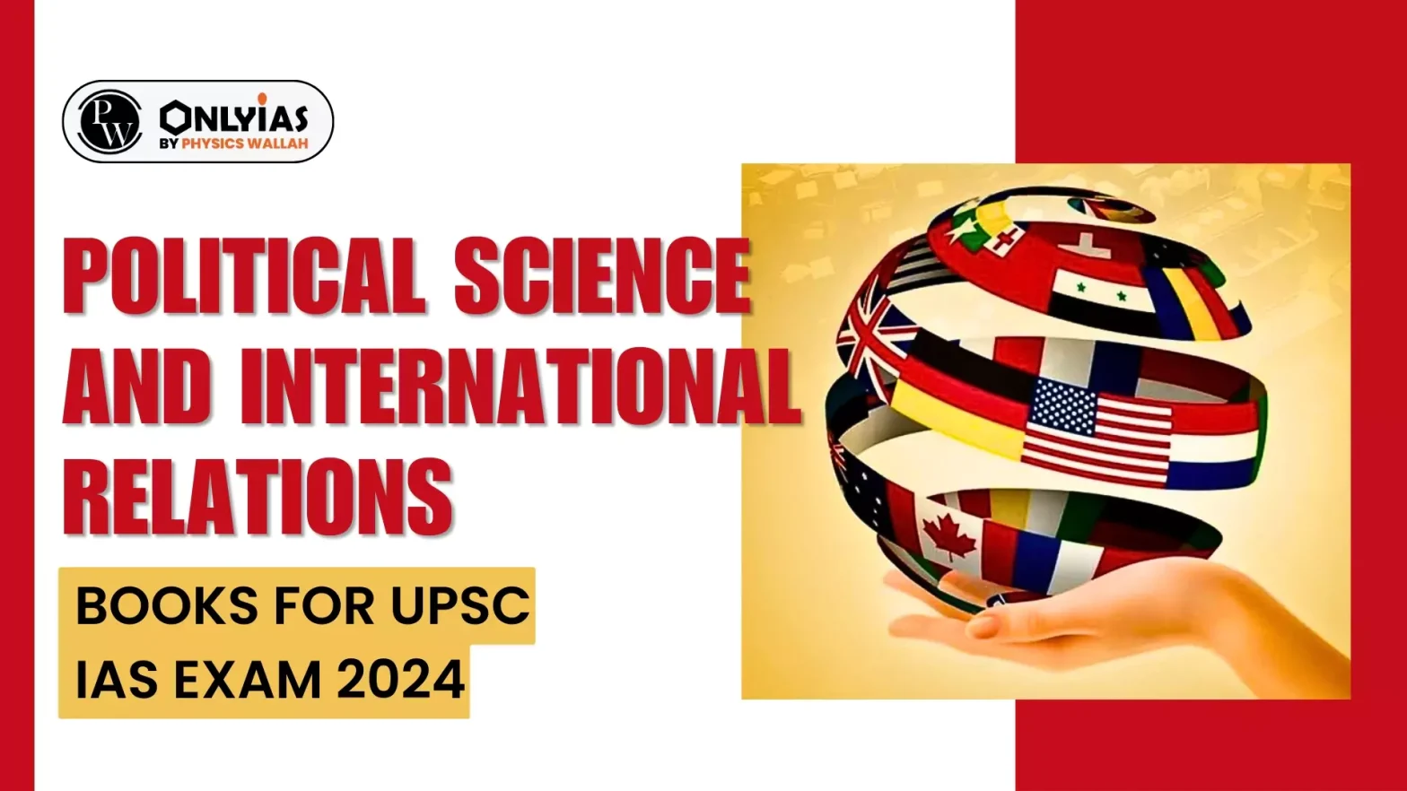 Political Science and International Relations Books for UPSC IAS Exam 2024