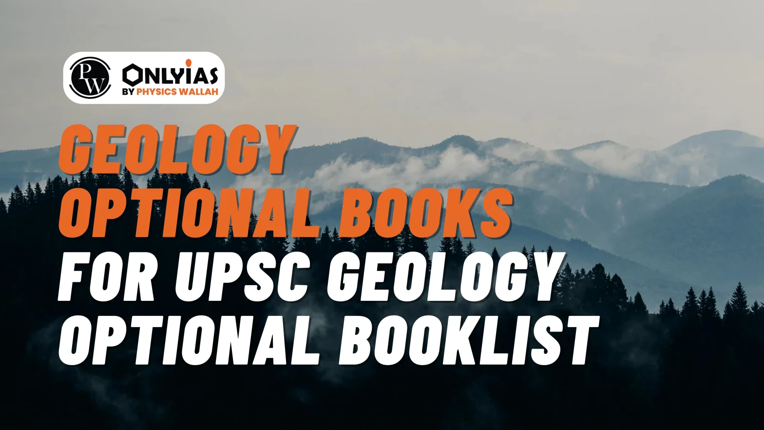 Geology Optional Books for UPSC, Geology Optional Booklist