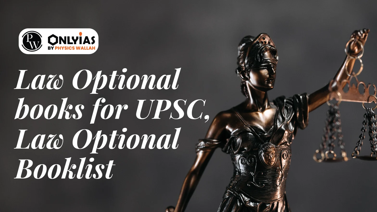 Law Optional books for UPSC, Law Optional Booklist