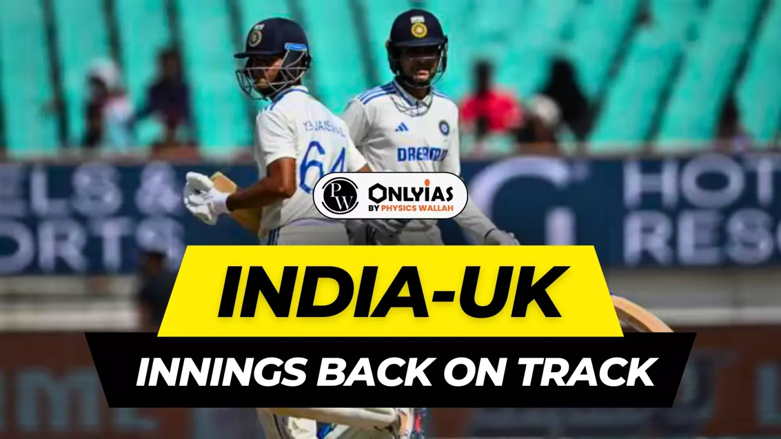 India-UK Innings Back On Track