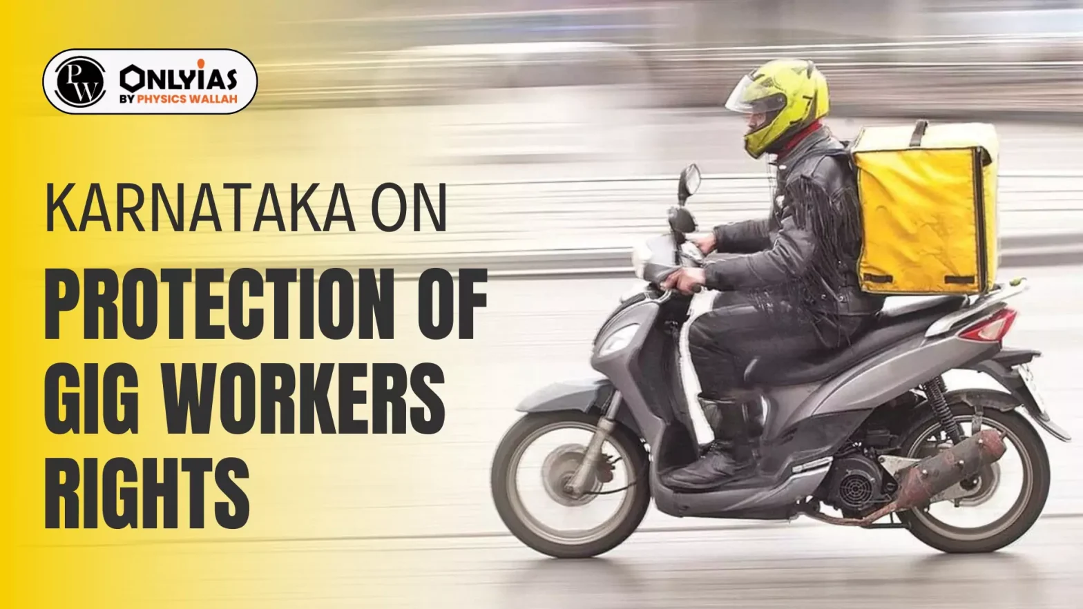 Karnataka On Protection Of Gig Workers Rights