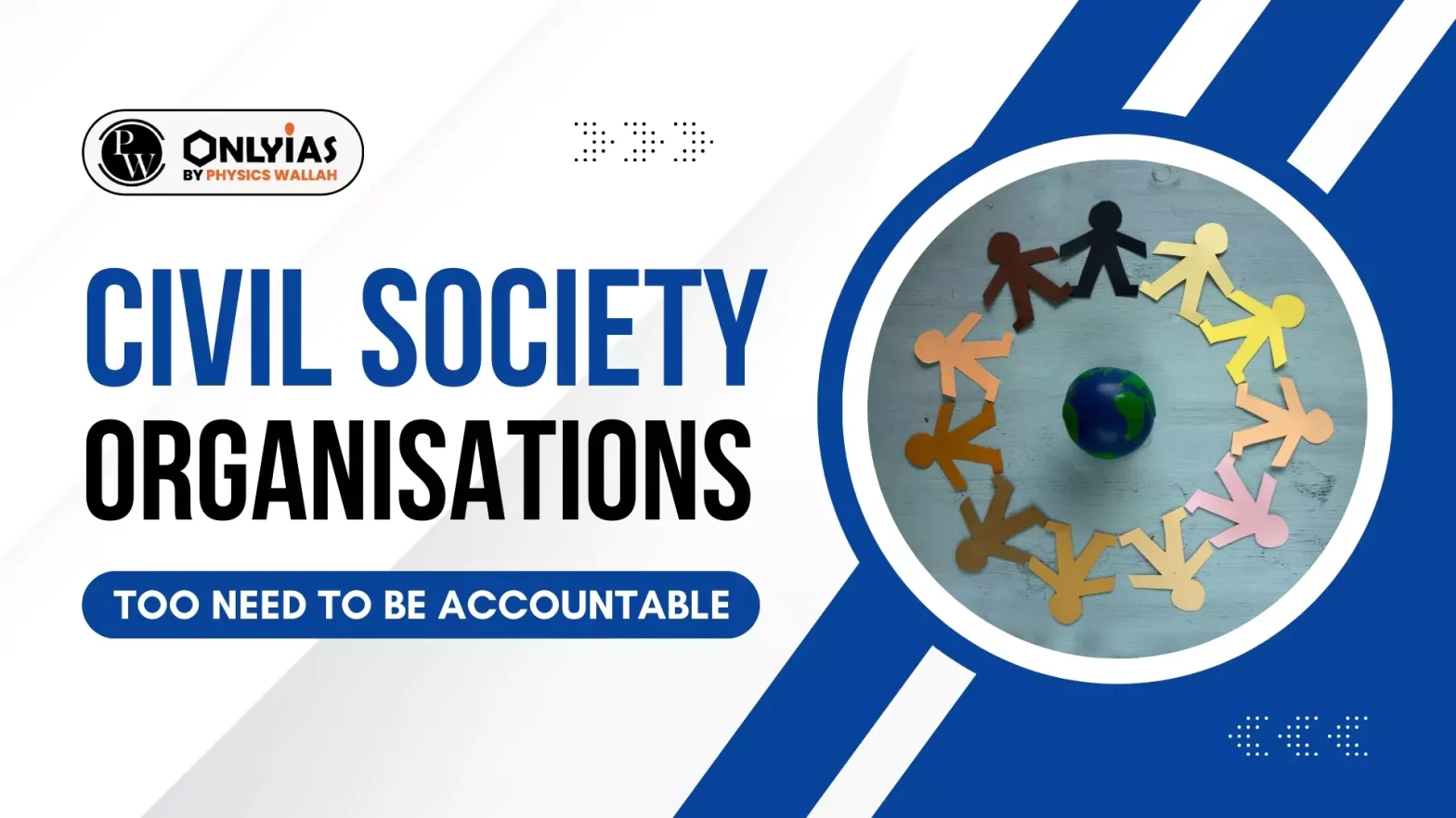Civil society organisations too need to be accountable