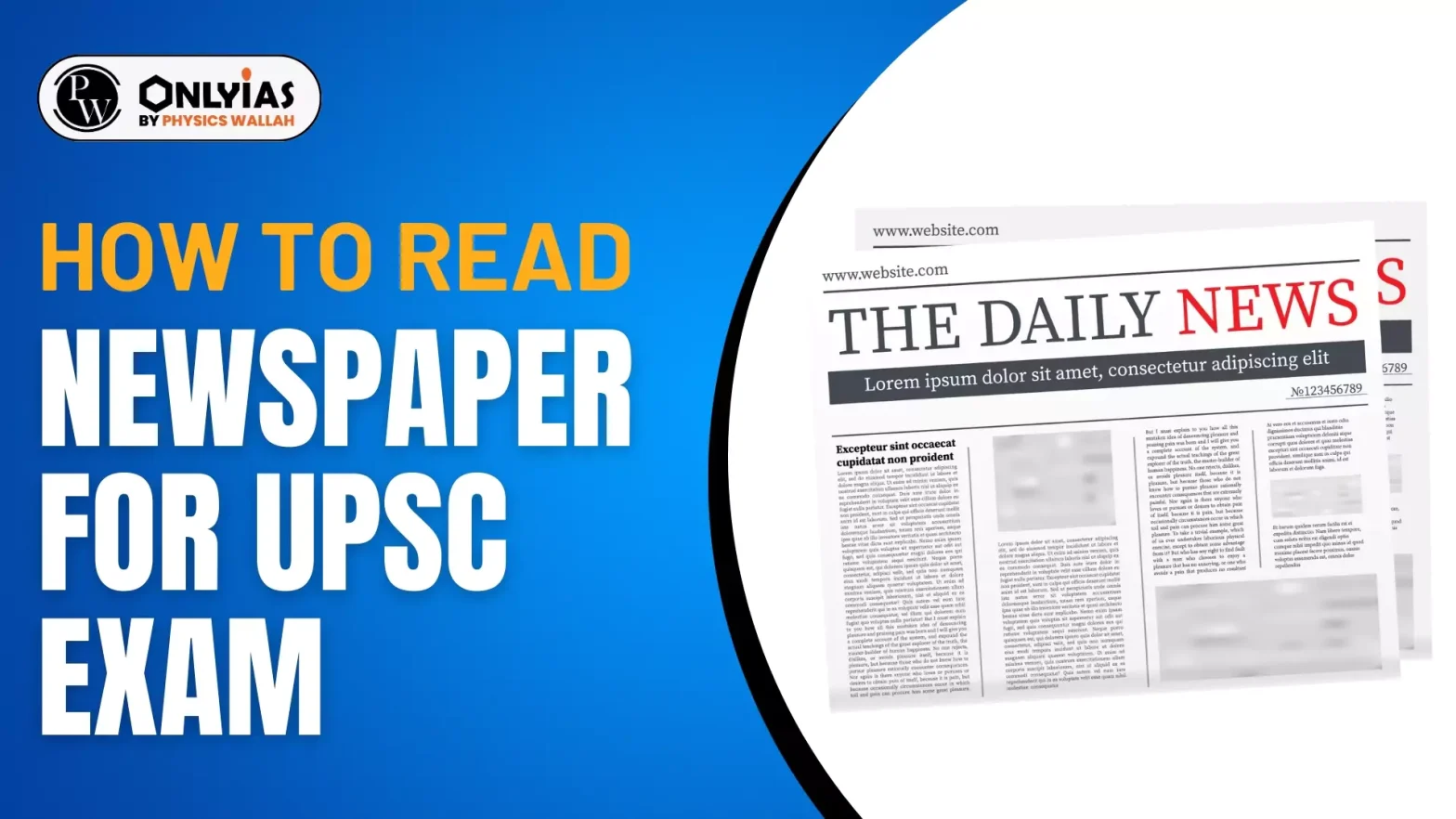 How to Read Newspaper for UPSC Exam