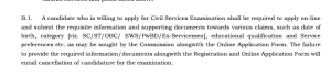 Early Submission of Service Preferences