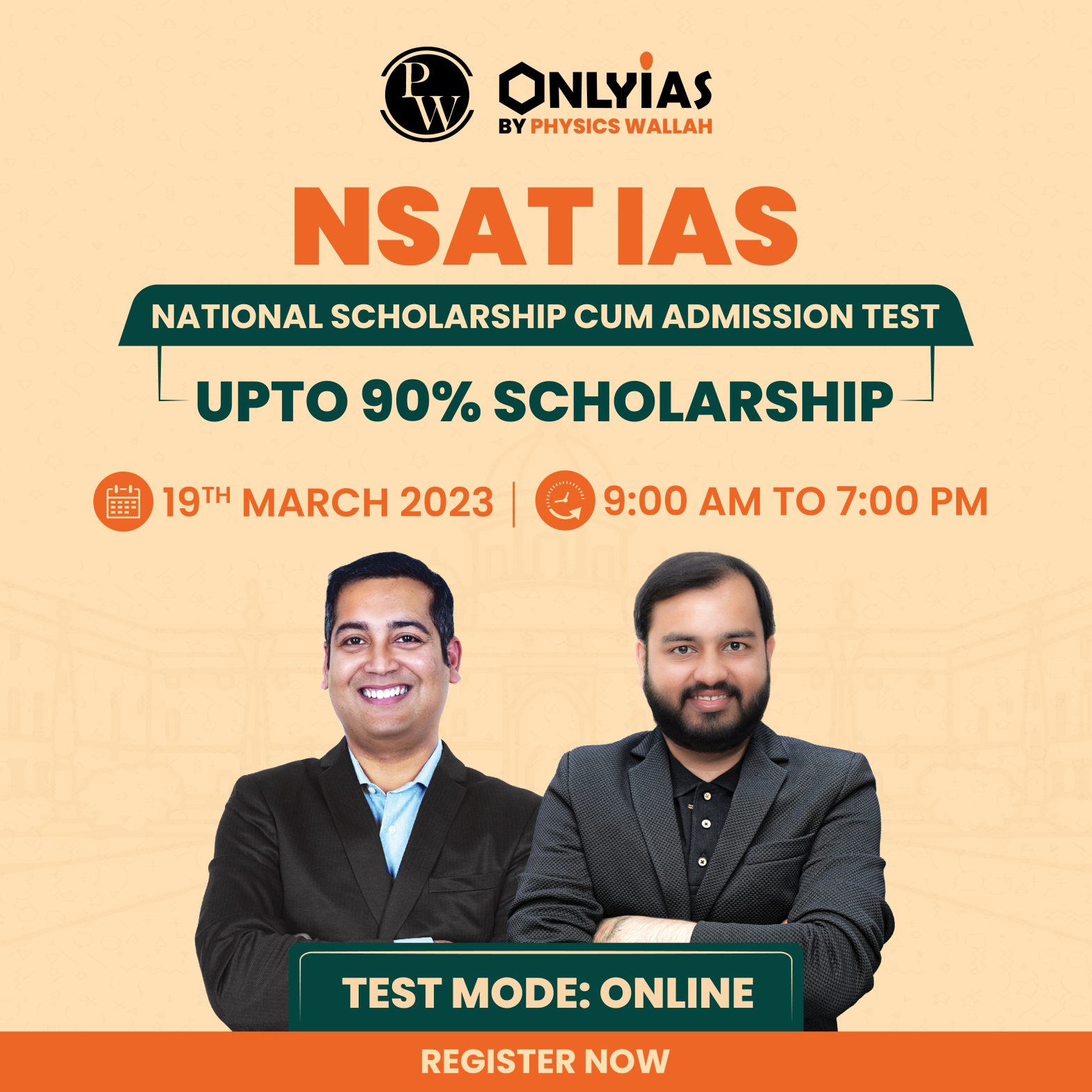 NSAT IAS (National Scholarship Test) For UPSC Foundation Course 2024