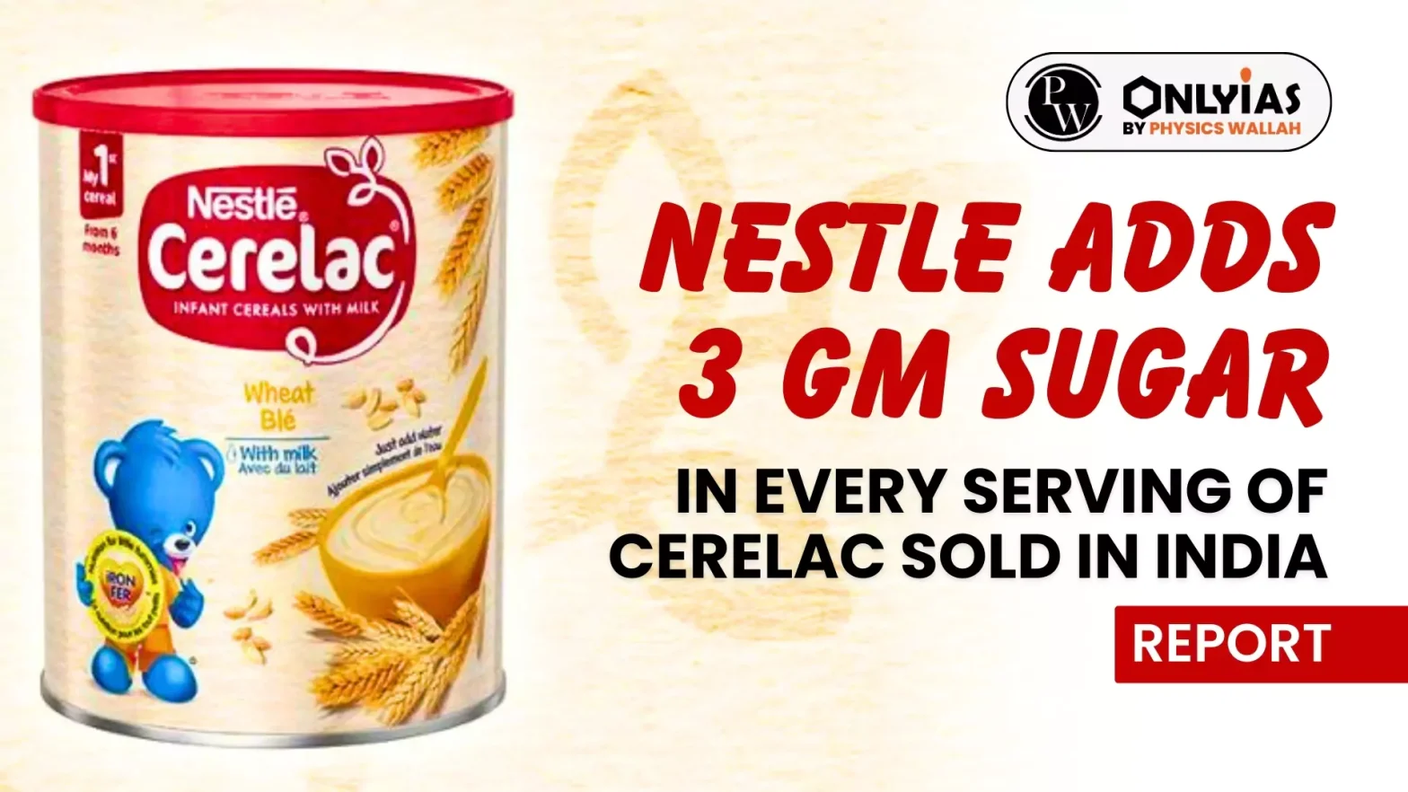 Nestle Adds 3 gm Sugar In Every Serving Of Cerelac Sold In India: Report