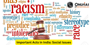 Important Acts in India: Social Issues