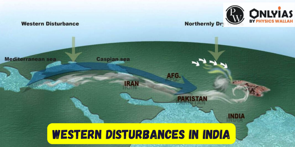 Western Disturbances In India, Map, Comprehensive Study Of Effects On ...