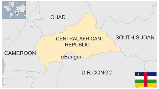 Central African Republic Pwonlyias 9352