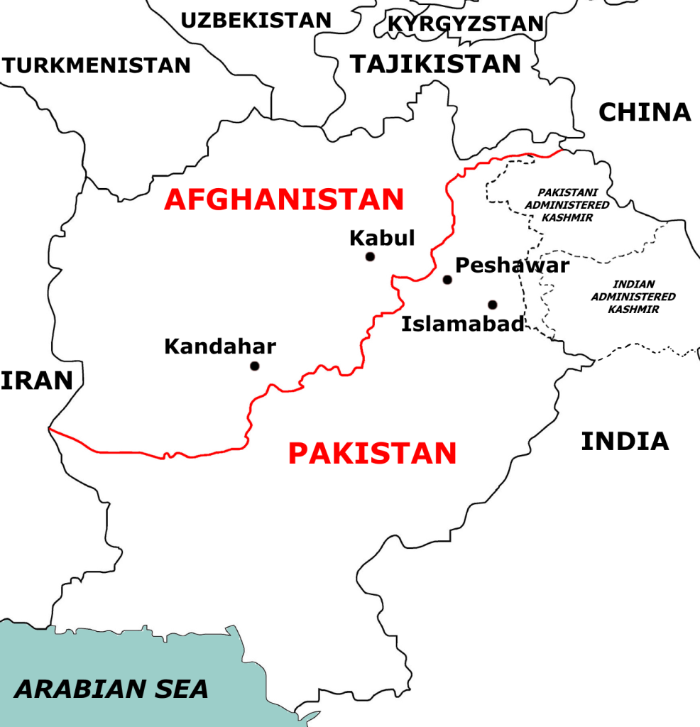 Afghanistan Pakistan border