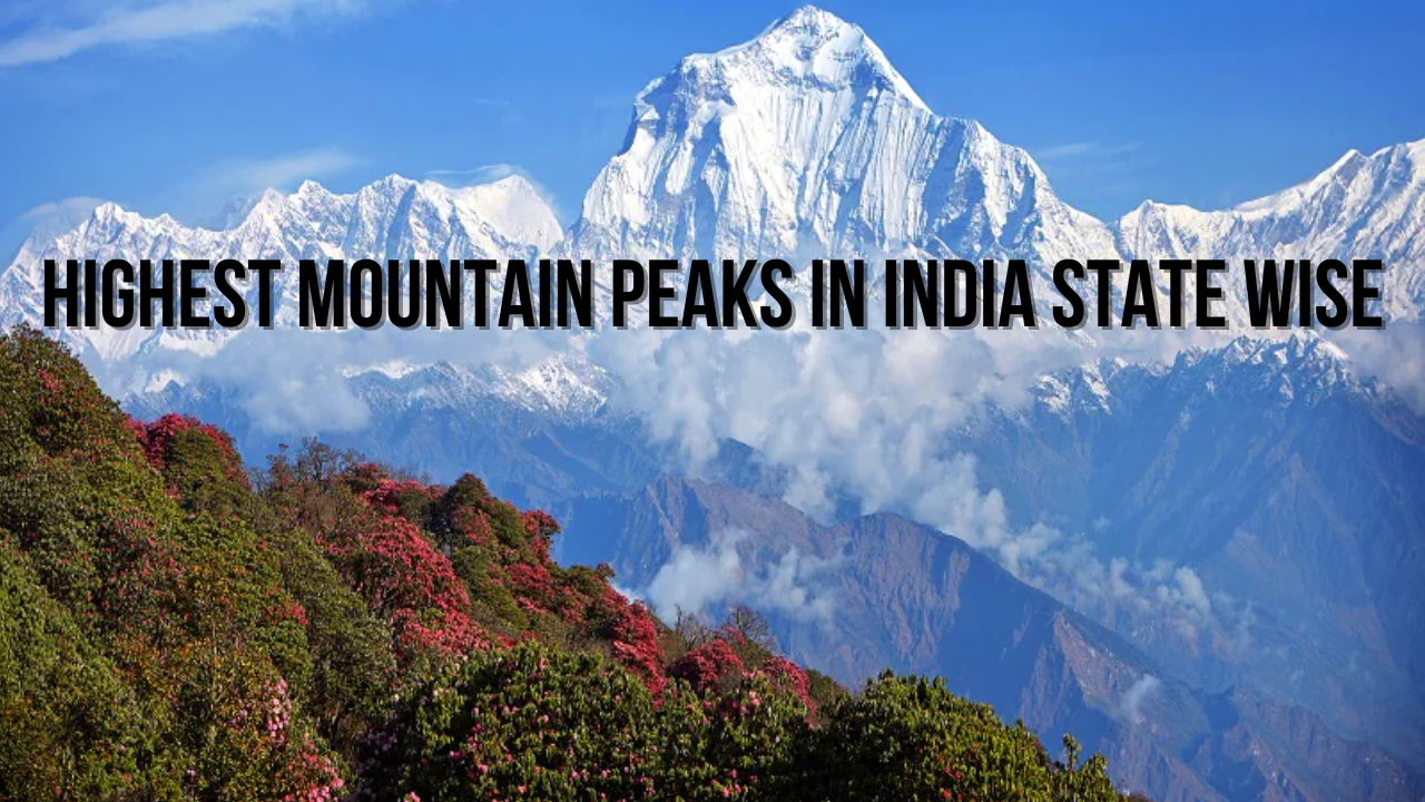 Highest Peak in India: List of Top 10 Highest Mountain Peak in India