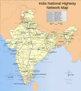 National Highways In India Map 265x300 