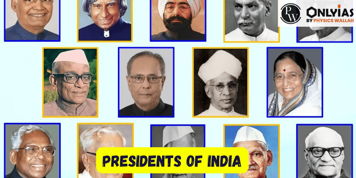 List Of Presidents Of India 1947 To 2023 PWOnlyIAS