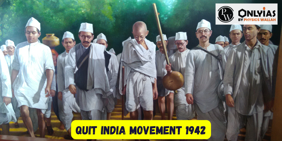 Quit India Movement 1942 Date, Causes, Impact, Outcomes, Comprehensive Study