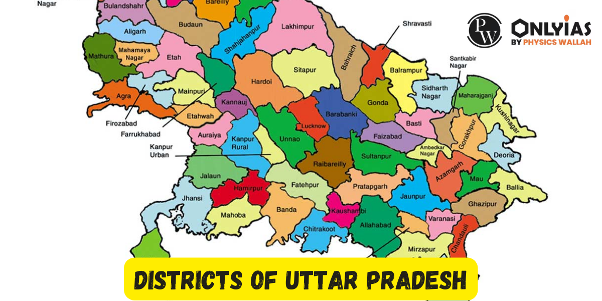 75 Districts of UP, List, Map, Population, Area, and Administrative Structure
