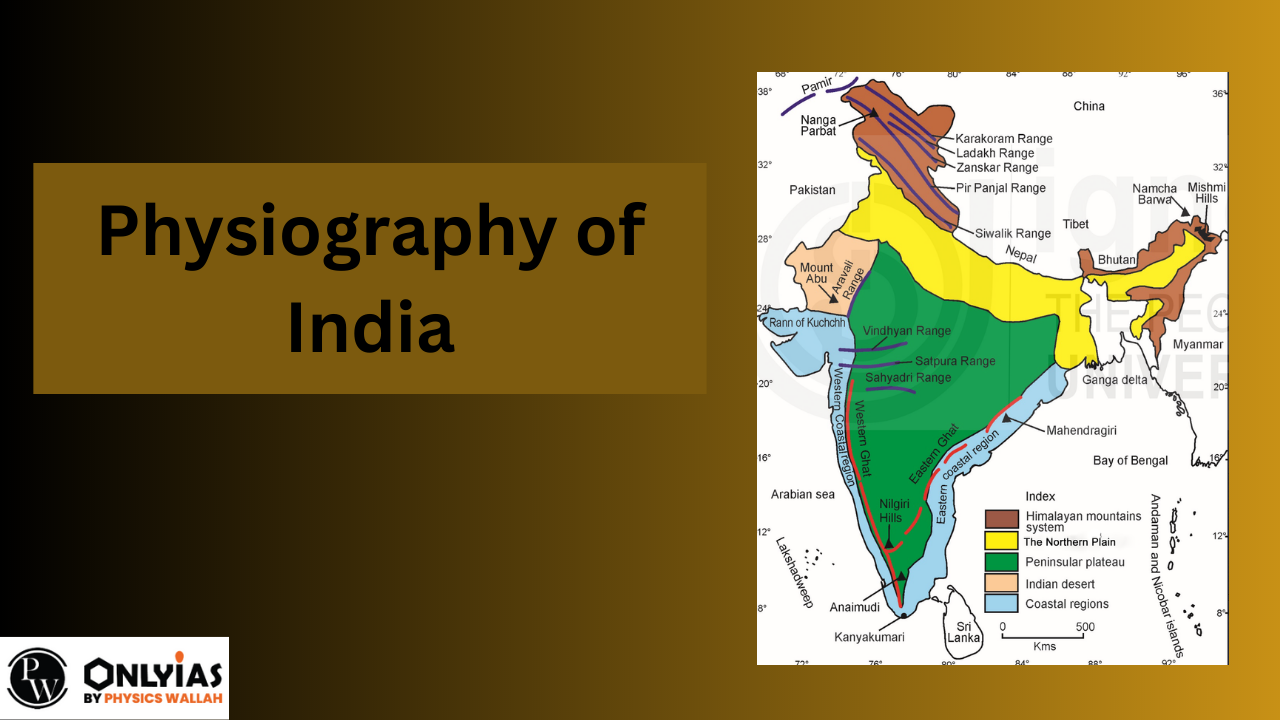 Physiography of India: Major Physiographic Divisions and Significance