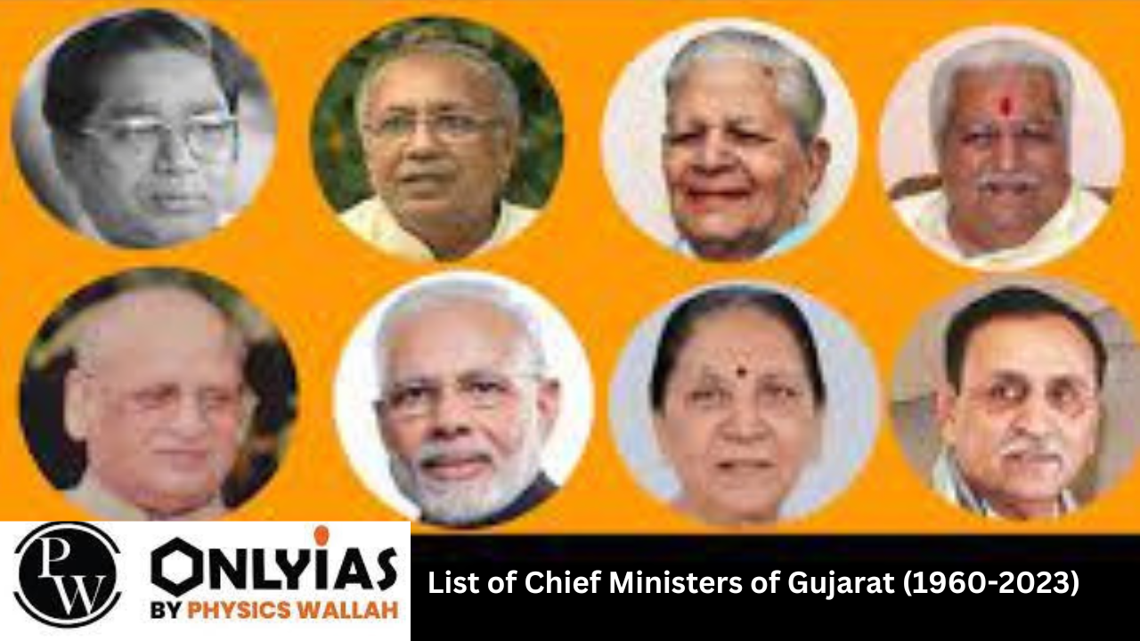 List of Chief Ministers of Gujarat (1960-2023)