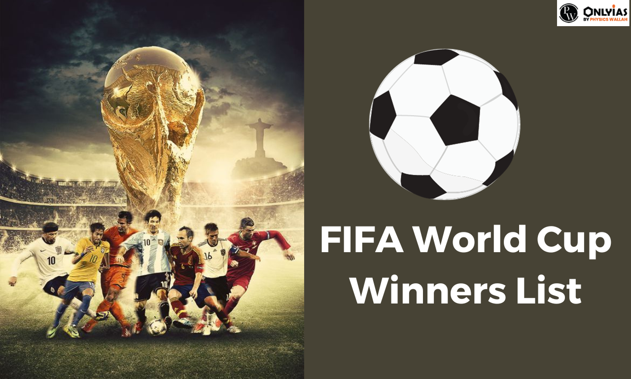FIFA World Cup Winners List from 1930 to 2023 PDF in 2023  World cup  winners, World cup winner list, Fifa world cup