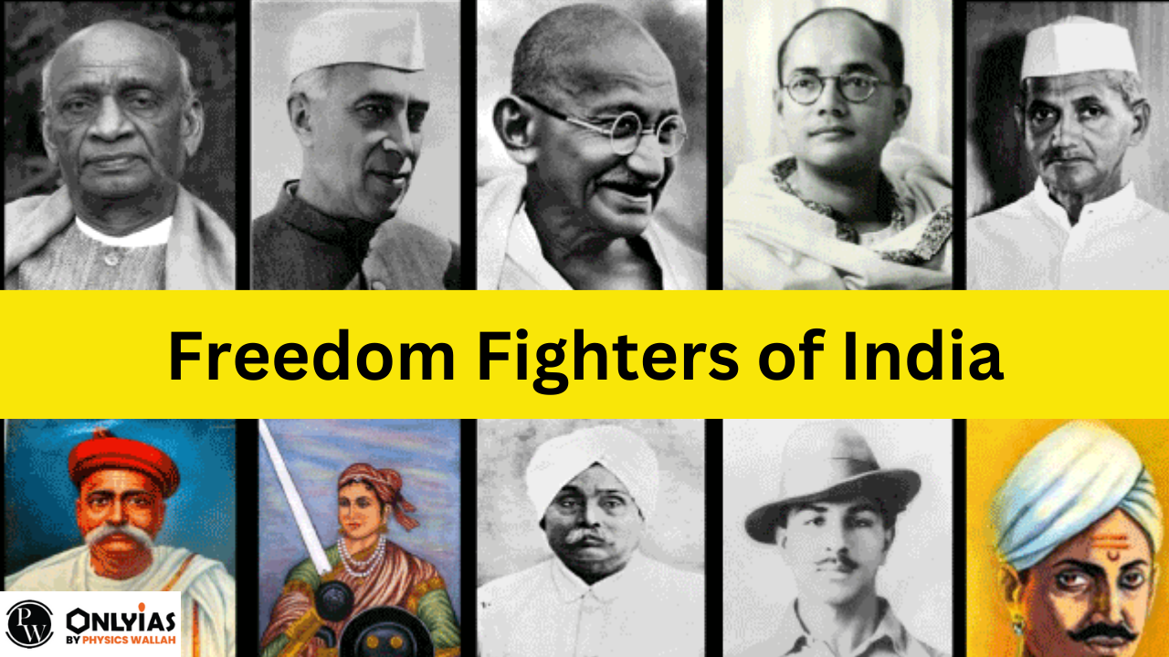 Freedom Fighters of India 1857-1947 List, Names, Contribution
