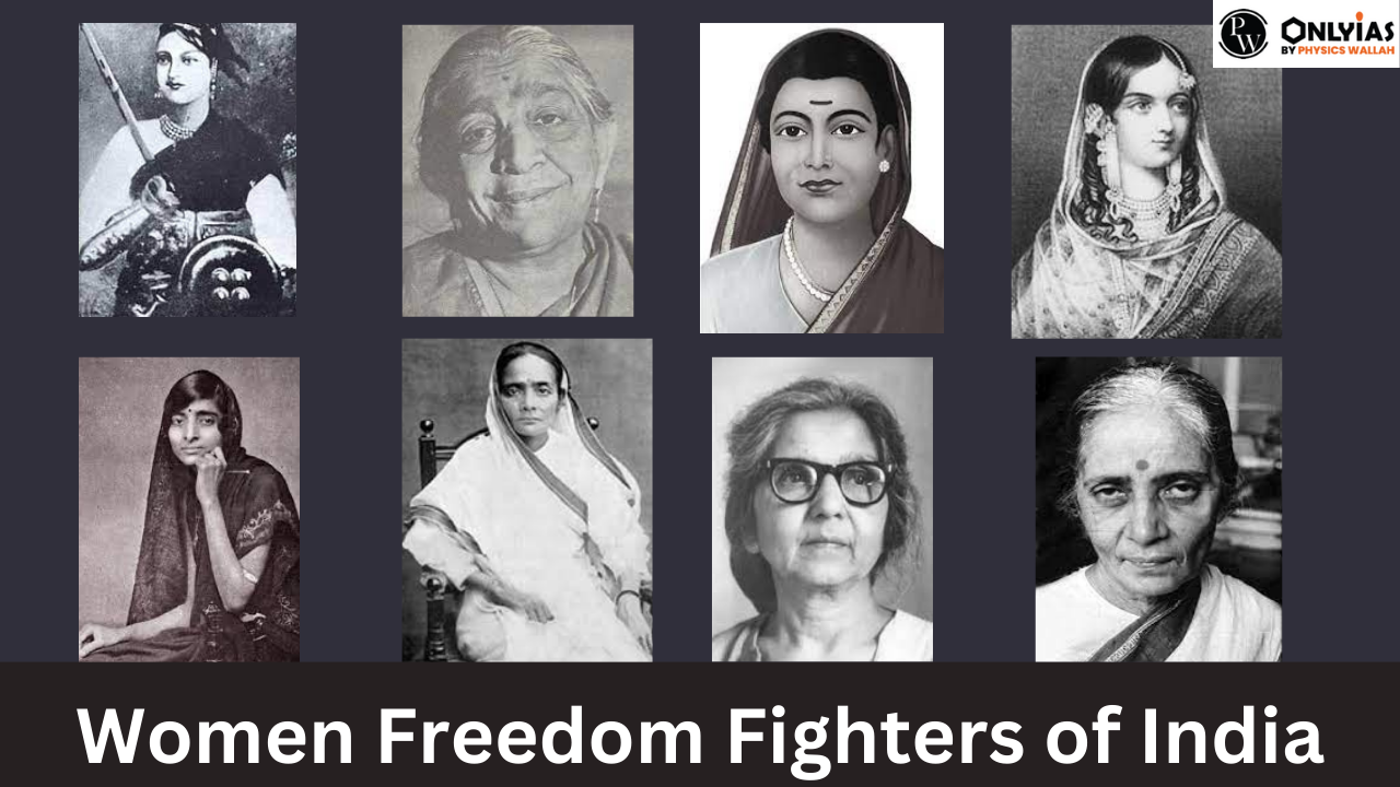 Women Freedom Fighters of India, Name, List and Their Roles