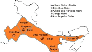Northern Plains Physiology of India