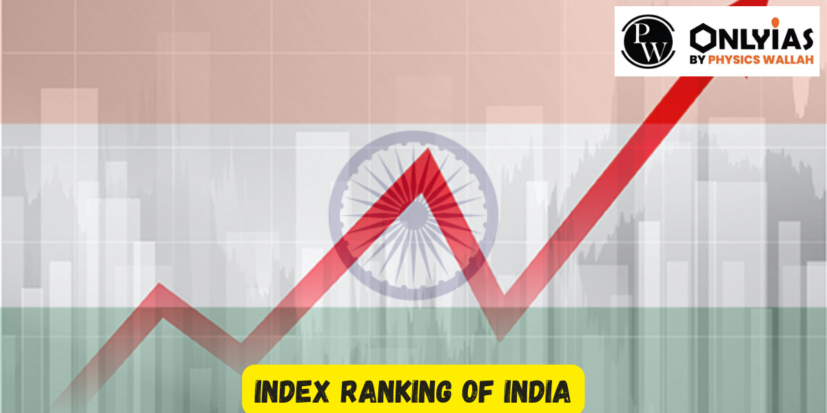 Index Ranking of India: India’s 2023 Rankings Across Various Indexes, PDF Download