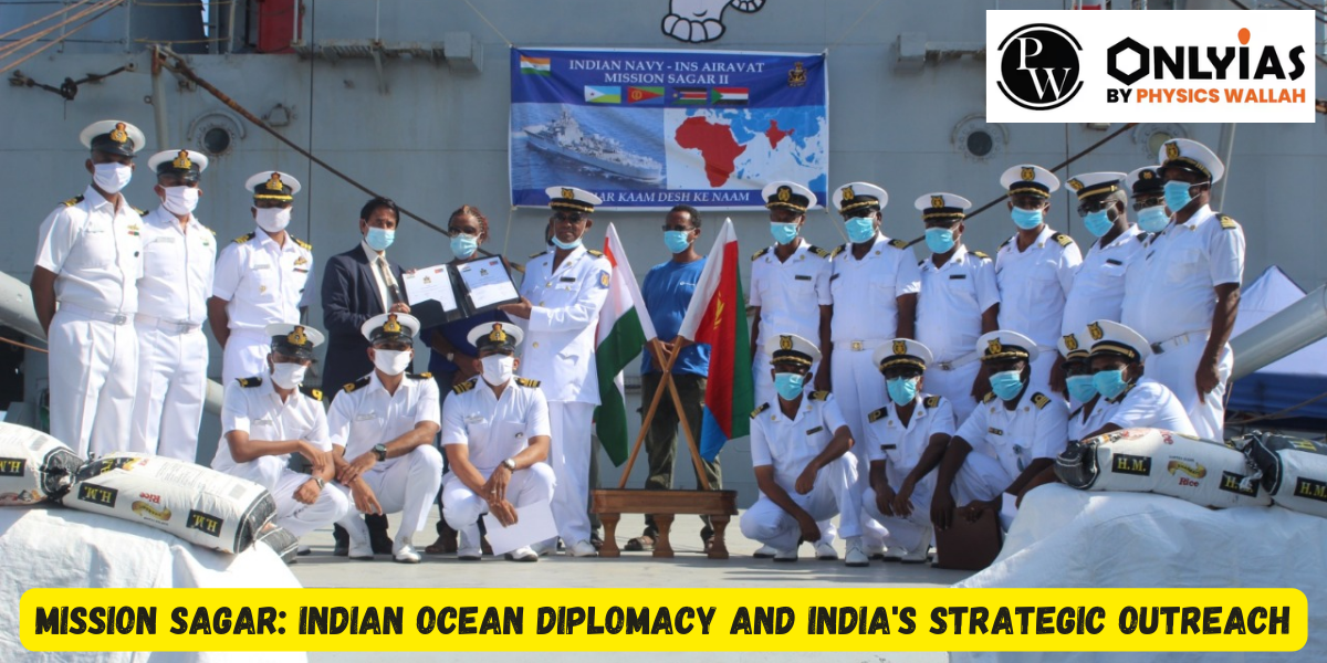 MISSION SAGAR: Indian Ocean Diplomacy and India’s Strategic Outreach