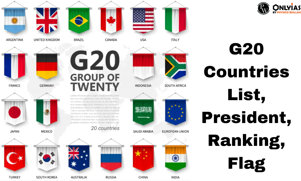 G20 Countries Name, Members, List, President, Ranking And Flag