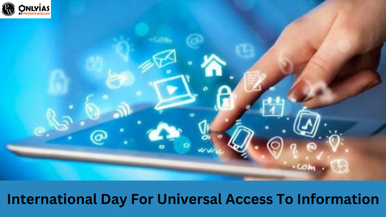 International Day For Universal Access To Information (IDUAI) 2023: Theme, History and Significance