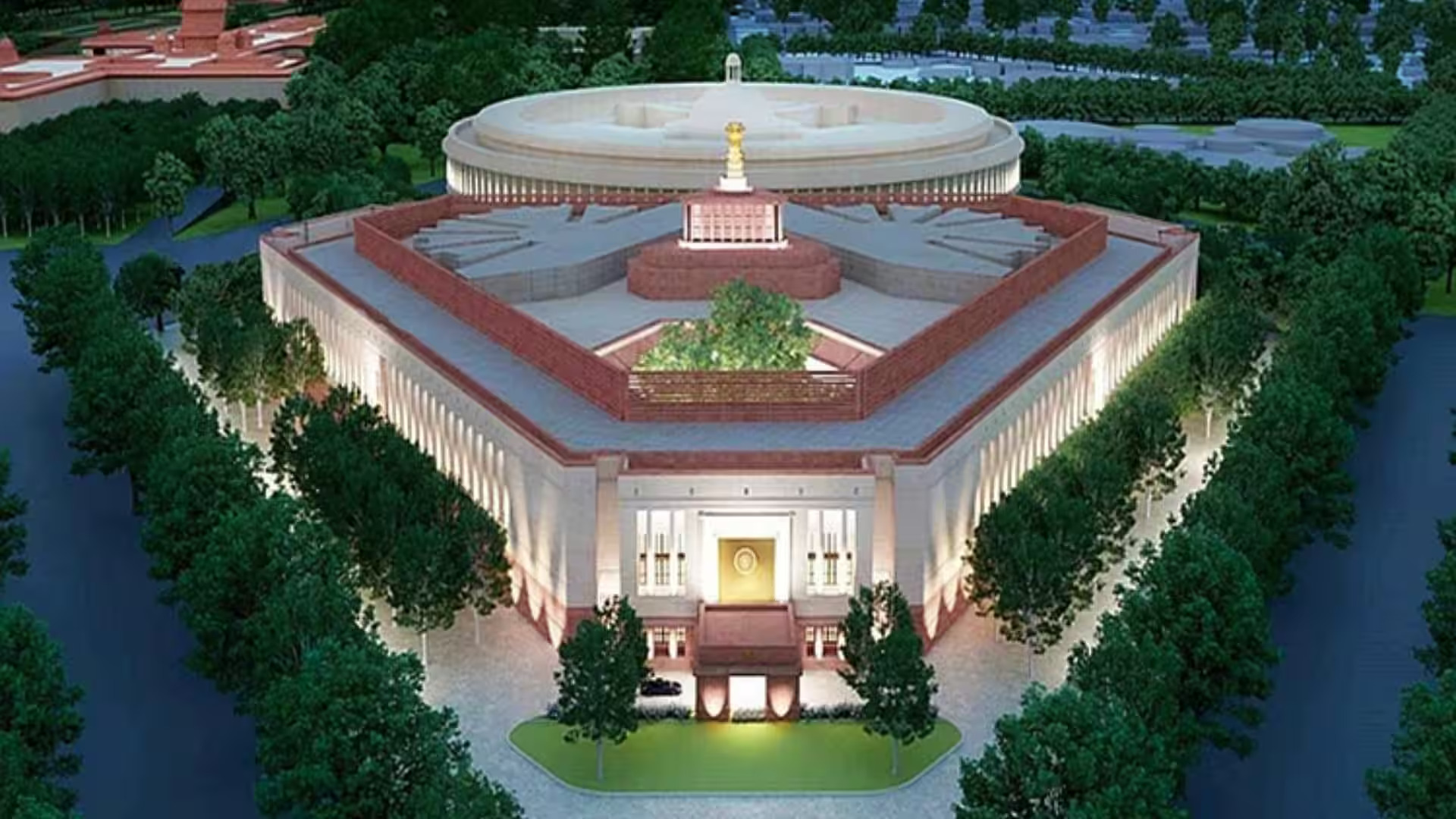 new-parliament-building-of-india-name-location-inauguration-design